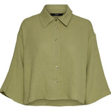 VMNatali 3/4 Crop Shirt - Sage