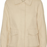VMMathilde LS Utility Jacket - Semolina