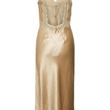 VMFelicia SL Lace Calf Dress - Pale Khaki