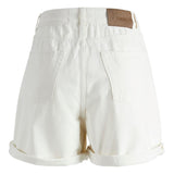 JXAlexa Loose MW Shorts - Ecru