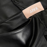 JXMegan Faux Leather Leggings - Black