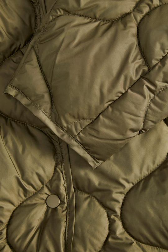JXNova Quilted Jacka - Olivgrön