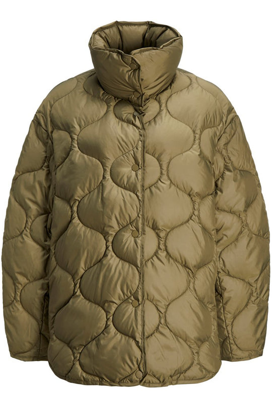JXNova Quilted Jacka - Olivgrön