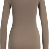 JXMille LS Square Neck Tee - Morel