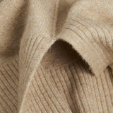 JXOllie Diverse Crew Neck Knit - Peyote Limeade  Neck Piping