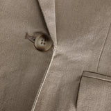 JXMary Linen Blazer - Fungi