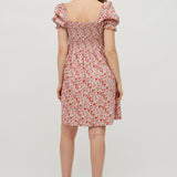 VIFlows Squareneck 2/4 Dress - Cloud Dancer