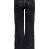 ONLJuicy HW Wide Leg Pants - Black Denim