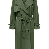 ONLChloe Trenchcoat Double B. - Four Leaf Clover