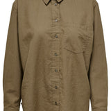 ONLTokyo LS Linen Blend Shirt - Cub