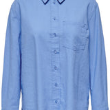 ONLTokyo LS Linen Blend Shirt - Provence