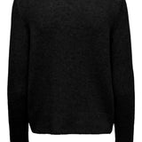 ONLRonja Seawool LS Collar Cardigan - Black