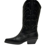 ONLBronco PU Cowboy Boot - Black