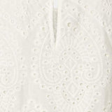 VilmaIC Dress - White Embroidery