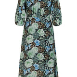 OBJDidi 3/4 Midi Dress - Black