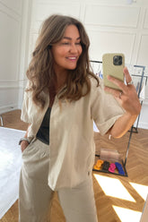 JXLisa Skjorta - Beige