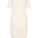 Alma Dress - Creme Flower