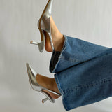 Stella Heels - Silver