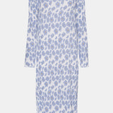 OdaIC Dress - Blue Dazzling Flower