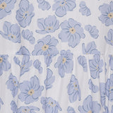VilmaIC Dress - Blue Dazzling Flower