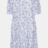 VilmaIC Dress - Blue Dazzling Flower