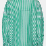 RilloIC Shirt - Green White Stripes
