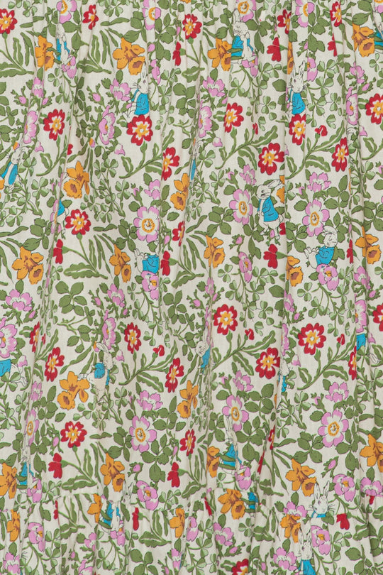 ChloeIC Klänning - Grön Blomtryck