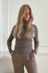 JXFreya Blus - Brun