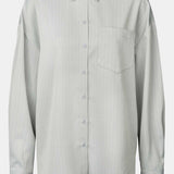 LivaIC Shirt - Light Grey Pinstripe