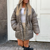 JXHeather Shine Puffer Jacket - Morel