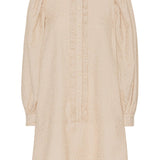 ElieIC Ruffle Dress - Light Beige