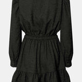 ElieaIC Ruffle Dress - Black