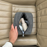 EmilieIC Mini Cosmetic Bag - Black Checks