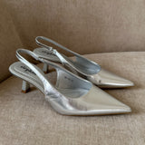 Stella Heels - Silver
