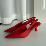 Stella Heels - Red