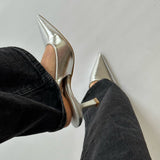 Stella Heels - Silver