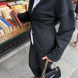 KarmaIC Fitted Cardigan - Black