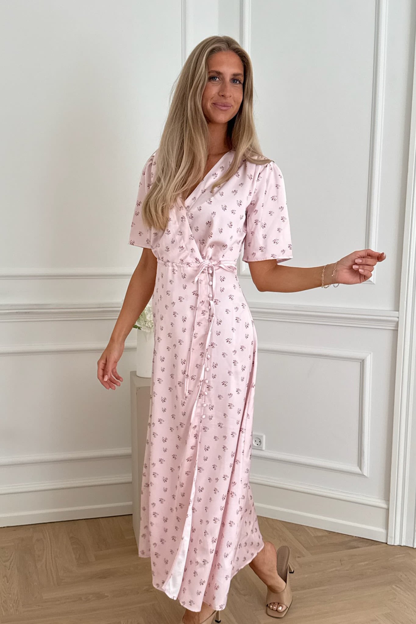 Byic YrsaIC Maxi Dress - Pink – se.byic.com