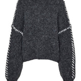 VMZen LS Oneck Pullover - Dark Grey Melange
