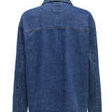 ONLThille LS Tie Jacket - Dark Blue Denim
