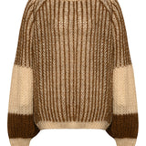 Noella Liana Knit Sweater - Beige Brown