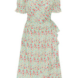 NaomiIC Long Dress - Dark Garden Green