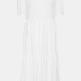 VilmaIC Long Dress - Cloud White