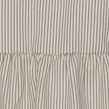 LulaIC Top - Dark Beige Woven Stripe