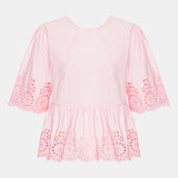 LulaIC Top - Light Pink Embroidery