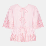 LulaIC Top - Light Pink Embroidery