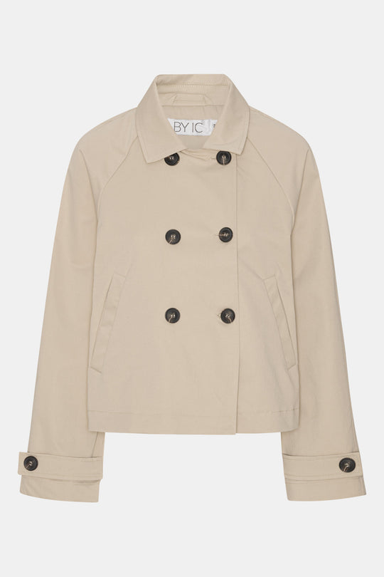 LunaIC Trenchcoat - Ljus Beige