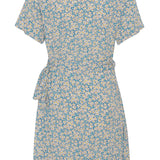 MilleIC Dress - Flower Blue