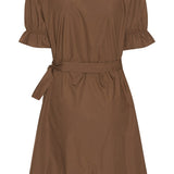 NaomiIC Dress - Dark Brown