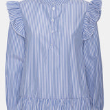 NunaIC Shirt - Blue White Stripes